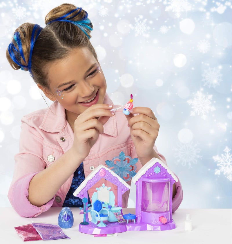 Hatchimals CollEGGtibles, Glitter Salon Playset with 2 Exclusive, for Kids Aged 5 and Up - Image 4